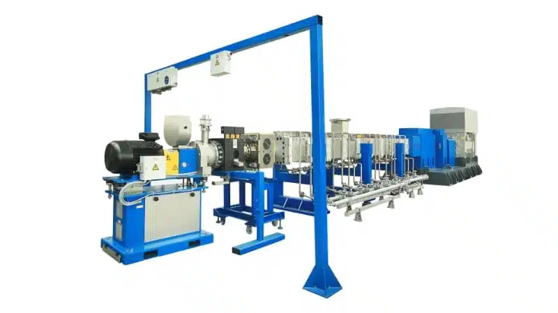 Máy đùn tạo viên dưới nước Extruder with Under Water Pelletizer